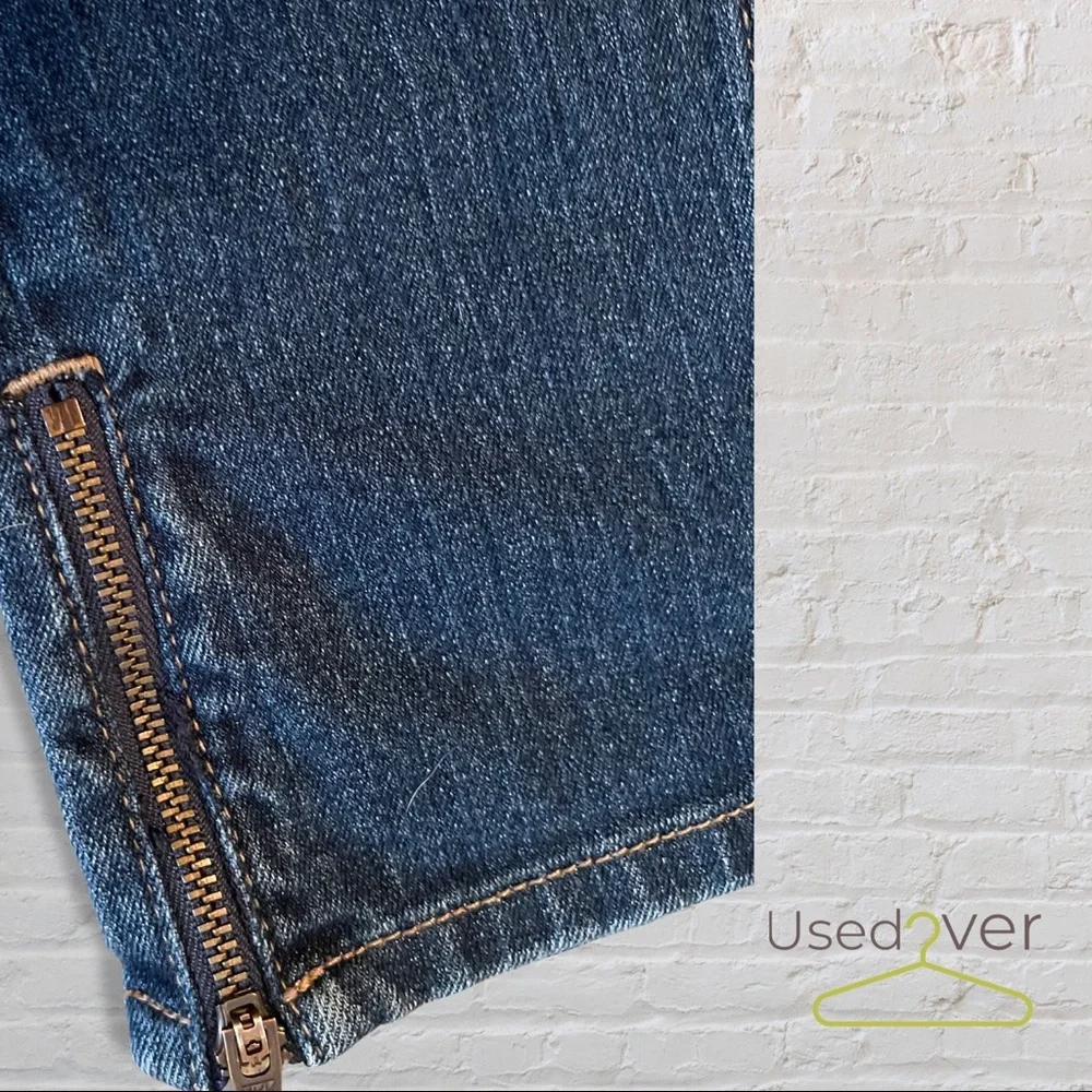 JUSTICE JEANS ZIPPER DETAILING SZ 10R